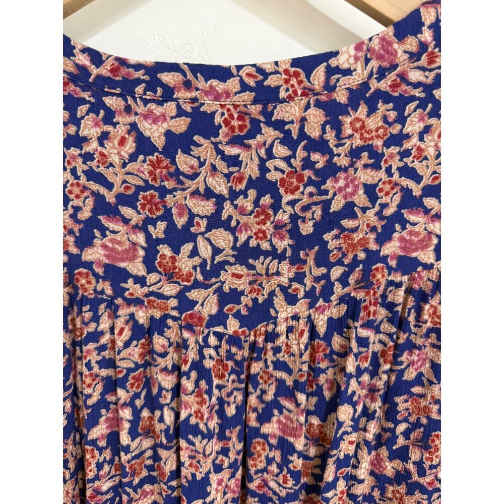 Knox Rose Boho Border Print LS Shirt Womens XL - Picture 6 of 9